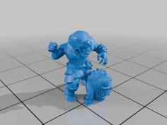 Fantasy Football Cave Goblin Team 3D Printer Model