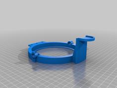 Mini Cooper R56 Fog Lamp Plastic Holder 3D Printer Model