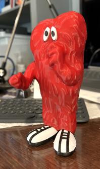 Gossamer From Looney Tunes – The Big Red Sneaker Monster! 3D Printer Model