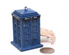 Shrunken Tardis Hand Crawl 3D Printer Model