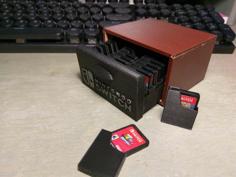 Old School Switch Cartridge Storage And Dust Sleeves 3D Printer Model