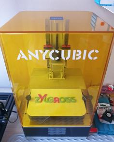 Resin Tank Cover Fon AnyCubic Photon Mono X 3D Printer Model