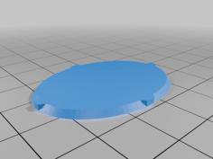 Generic Wargaming Bases And Flight Stand 3D Printer Model