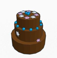 Chocolate Cake 3D Printer Model