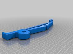 Laptop Holder Ergonomic 3D Printer Model