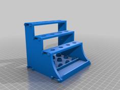 Pencil Pen Brush Holder Stand 3D Printer Model