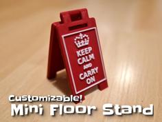 Floor Stand 3D Printer Model