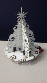 X-mas Tree. Pcb For Kicad Project. Dxf-files 3D Printer Model