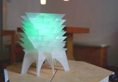 Pointy Lamp Shade 3D Printer Model