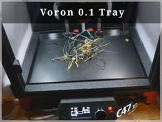 Voron 0.1 Under Bed Tray 3D Printer Model