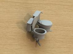 GLASSES TOILET 3D Printer Model