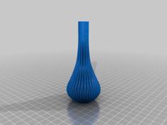 Wave Vase 3D Printer Model