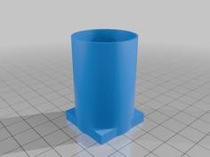 Inverted Elmers Glue Bottle Holder 3D Printer Model