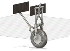 Douglas DC3 Gear 3D Printer Model