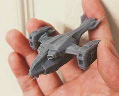 Helldivers Evacuation Shuttle (Pelican 1), 1/144 Scale 3D Printer Model