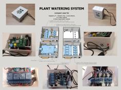 Plant Watering System – Compact Case For RPi 1/2/3, 4 Relay Module & 5pcs Hygrometer Module 3D Printer Model