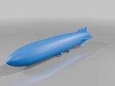 Hindenburg Class Zeppelin 3D Printer Model