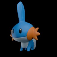 Mudkip-pokemon 3D Printer Model