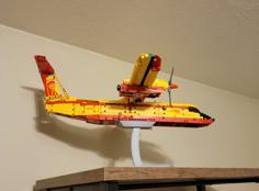 Lego Firefighter Aircraft 42152 Mount Adapter 3D Printer Model