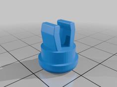 Pion Coffre Renault Mégane – Renault Megane Car Trunk Peg 3D Printer Model