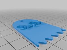 Ghost Key Chain 3D Printer Model