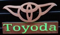 Toyoda Emblem And Text (86 2WD) 3D Printer Model