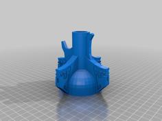 RWBY Weiss Myrtenaster Slimed And Cylinder Shortned 3D Printer Model