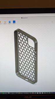 Pixel 4 Honeycomb Case 3D Printer Model