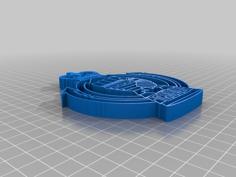 Royal Canadian Armoured Corps Badge 3D Printer Model