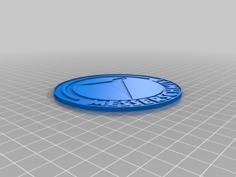 Messerschmitt Logo 3D Printer Model