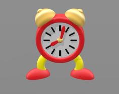 Toy Alarm Clock 3D Printer Model