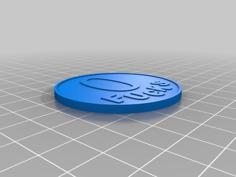 Zero Fs Coin 3D Printer Model