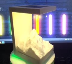 Lamp Mountain Decor 3D Printer Model