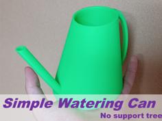 Simple Watering Can (no Support Tree) 3D Printer Model