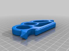 Knuckle Duster 3D Printer Model