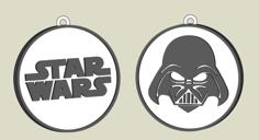 Star Wars Darth Vader Key Chain, Earring, Dogtag, Jewlery 3D Printer Model