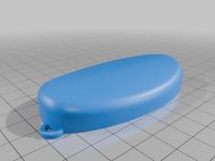 Compact Wrist Rest 3D Printer Model