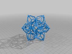 ESCHER STAR DODECAHEDRAL POLYKNOT 19 3D Printer Model