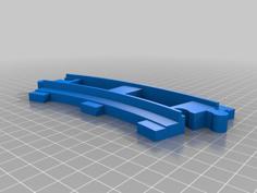 Simplified Duplo Tracks 3D Printer Model