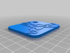 Pun Pun Key Chain 3D Printer Model