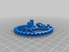 Nautilus Gear Box 3D Printer Model