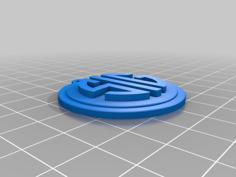 Sig Keychain Round V1 3D Printer Model