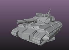 Manteuffel Attack Tank 3D Printer Model