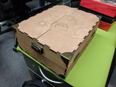 Laser Cut Split-Lid Trading Card Box