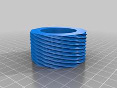 Tea Candle Holder 3D Printer Model