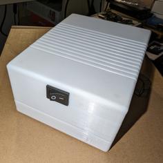 Amiga Mean Well RT-50B Power Supply Case 3D Printer Model