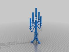 Inscryption P1 Candle Holder 3D Printer Model