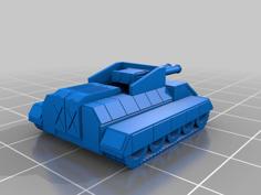 Ho Ni Self Propelled Gun Type 15-B 3D Printer Model