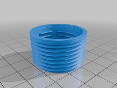 Soda Bottle To 1 In Pipe Thread Adapter 3D Printer Model