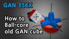 Ball-core Center Magnet Kit For Old GAN CUBEs 3D Printer Model